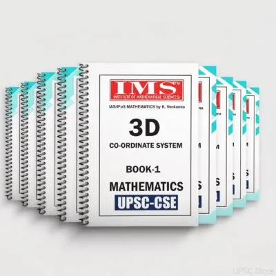 IMS Mathematics Optional Notes 2025-26 | 20 Booklets | English Medium | UPSC Study Material