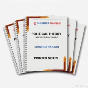 Shubhra Ranjan PSIR Notes 2026-27 | 4 Booklets | English Medium | UPSC Study Material