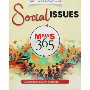 Vision IAS Social Issues Mains 365 2025-26 | Comprehensive English Medium Edition