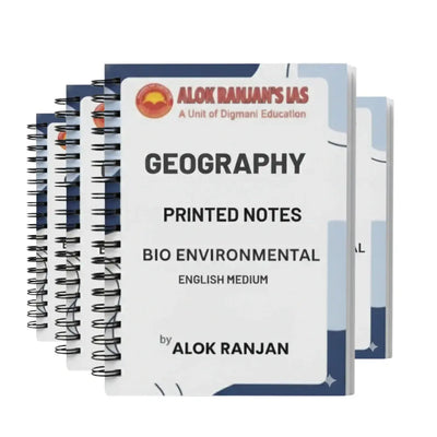 Alok Ranjan Geography Optional Notes 2025 | 12 Booklets | English | UPSC Study Material