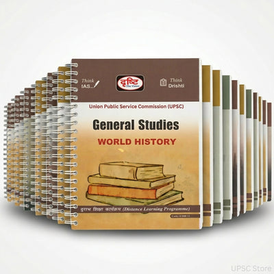 Drishti IAS GS Foundation 2025 | 27 English Printed Booklets | UPSC Study Material