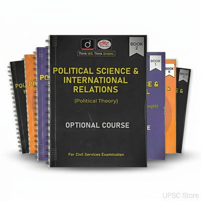 Drishti IAS PSIR Optional Notes 2025-26 | English Medium | 8 Booklets | UPSC Study Material