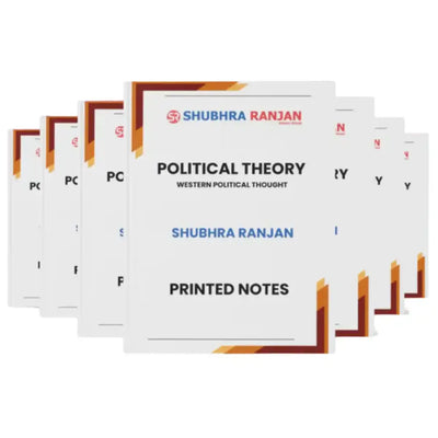 Shubhra Ranjan PSIR Optional 2025-26 | 4 Printed Booklets | English | UPSC Study Material