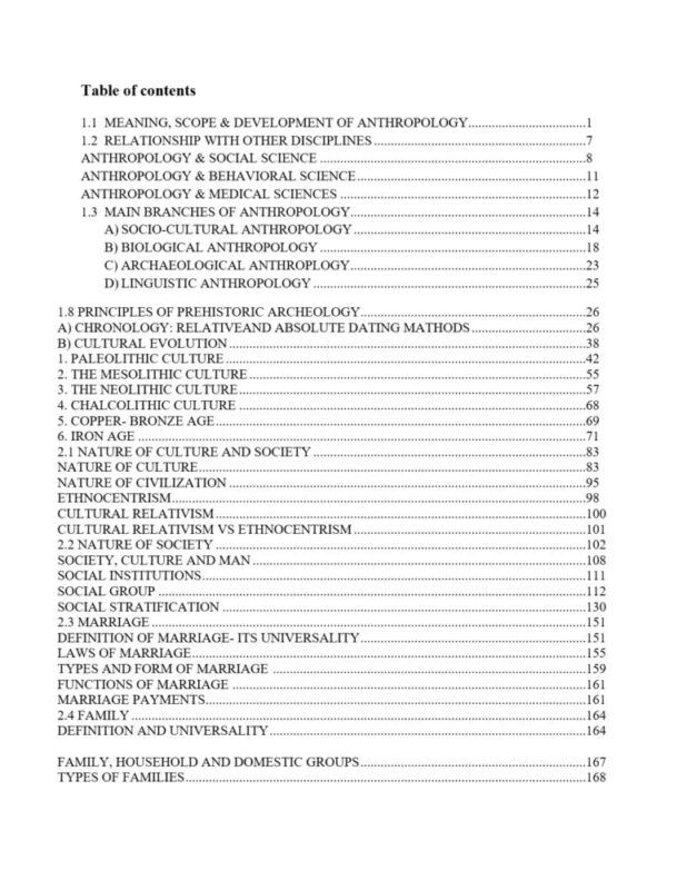 Brain Tree Anthropology Optional Notes 2025-26 | 4 Booklets | English Medium | UPSC Study Material