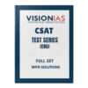 Vision IAS CSAT Test Series 2025-26 | 60 Booklets | English Medium | UPSC Study Material