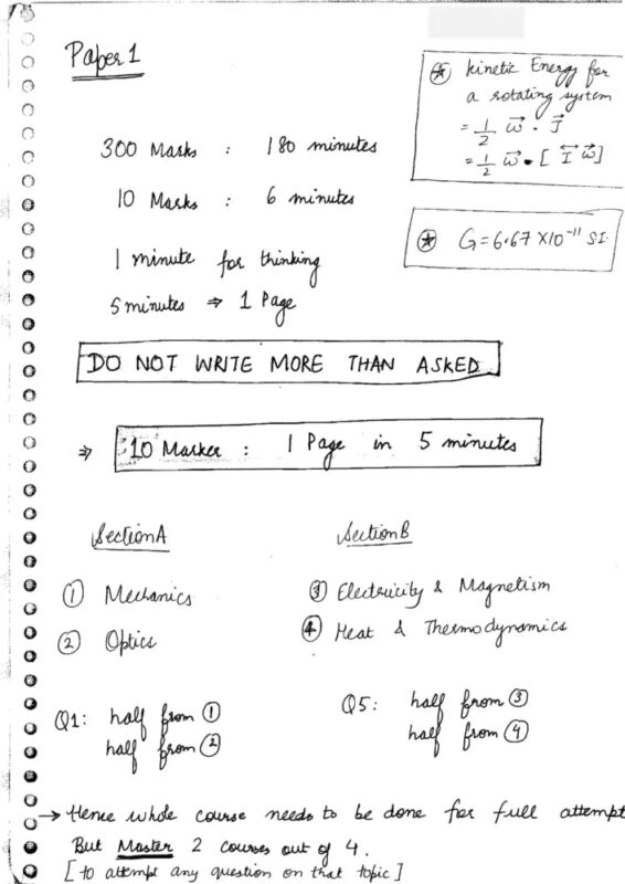 DIAS IAS Physics Optional Notes 2025-26 | 8 Booklets | English Medium | UPSC Study Material