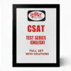 Drishti IAS CSAT Test Series 2025-26 | 20 Booklets | English Medium | UPSC Study Material