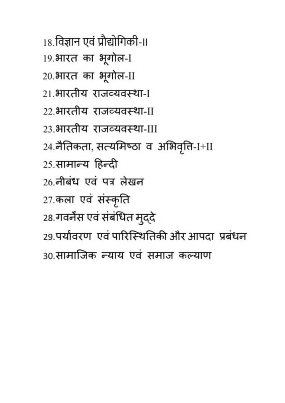Drishti IAS UPPSC General Studies Notes 2025-26 | 30 Booklets | Hindi Medium | UPSC Study Material