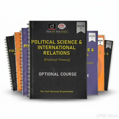 Drishti IAS PSIR Notes 2025-26 | 6 Booklets | English Medium | UPSC Study Material
