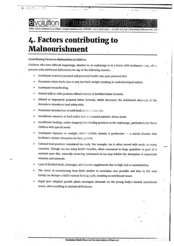 Evolution Agriculture Optional Notes 2025-26 | 11 Booklets | English Medium | UPSC Study Material