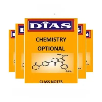 Dias IAS Chemistry Optional Notes 2025-26 | 6 Booklets | English Medium | UPSC Study Material