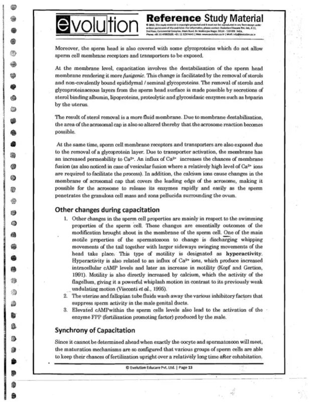 Evolution IAS Zoology Notes 2025-26 | 16 Booklets | English Medium | UPSC Study Material