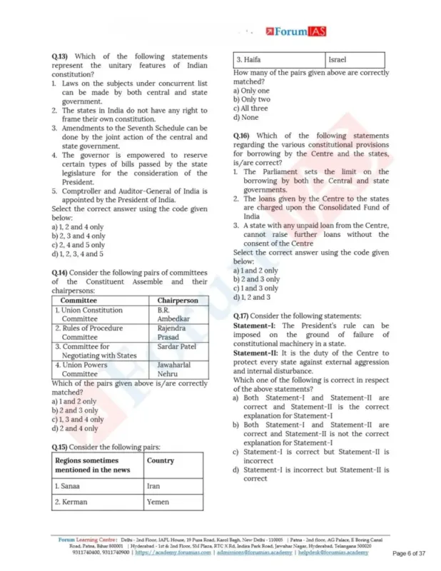 Forum IAS General Studies Prelims Test Series 2026-27 | 48 Booklets | English Medium | UPSC Study Material