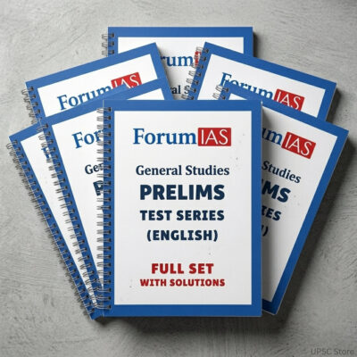 Forum IAS Prelims 2026-27 Test Series | 48 Booklets | Hindi Medium | UPSC Study Material