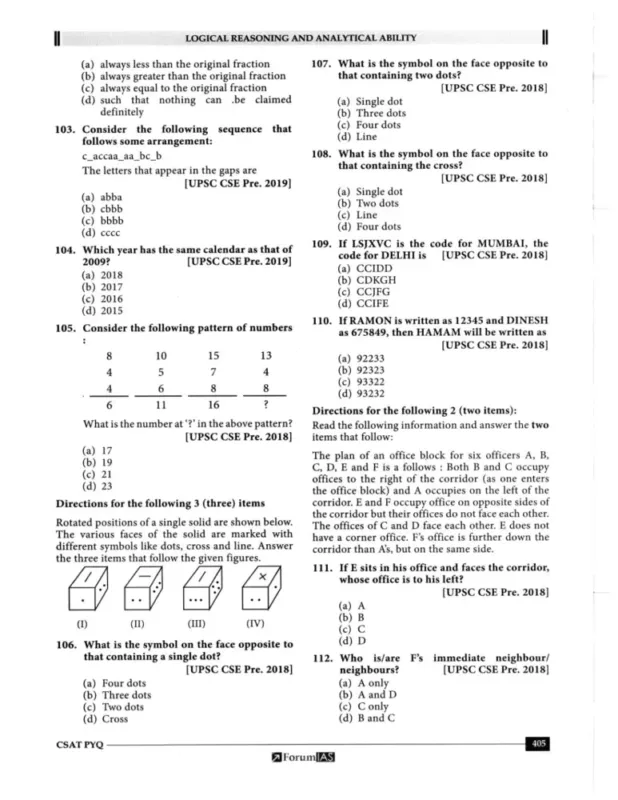 Forum IAS Prelims Topic-wise PYQs 1992-2025 | 7 Booklets | English Medium | UPSC Study Material