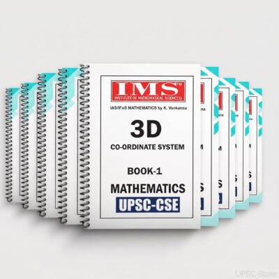 IMS Mathematics Optional Notes 2025-26 | 20 Booklets | English Medium | UPSC Study Material