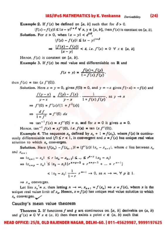 IMS Mathematics Optional Notes 2025-26 | 20 Booklets | English Medium | UPSC Study Material
