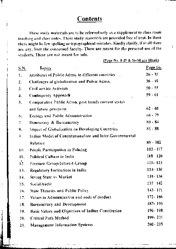 MK Mohanty Public Administration Notes 2025-26 | 6 Booklets | English Medium | UPSC Study Material