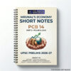 Mrunal Sir PCB 14 Economy Short Notes Complete Set | Pillar 1-6 | 2 Booklets | English Medium | UPSC Study Material