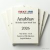 Next IAS Prelims GS Anubhav Test 1-4 English 2026 | 4 Booklets | English Medium | UPSC Study Material