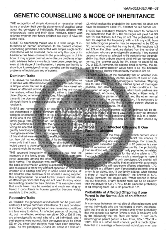 NK Vaid Anthropology Notes 2025-26 | 1 Booklet | English Medium | UPSC Study Material