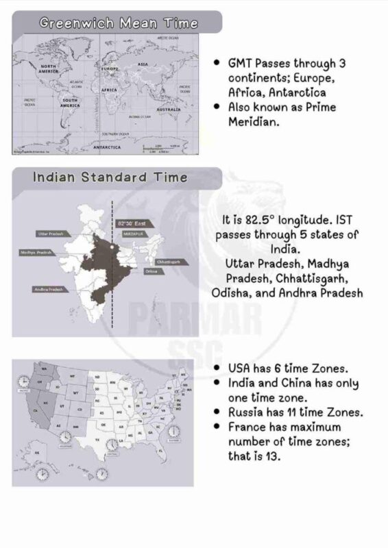 Parmar SSC GK Geography 4.0 Notes 2026-27 | 1 Booklet | English Medium | UPSC Study Material