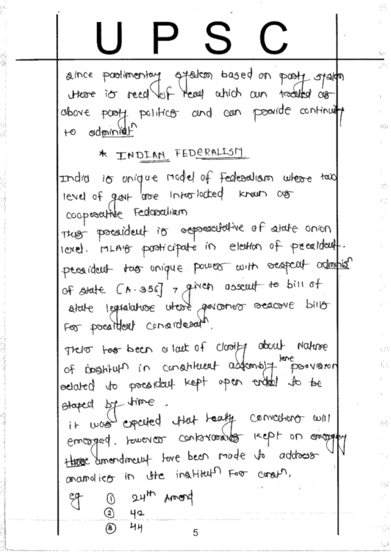 Piyush Chaubey PSIR Notes | 3 Booklets | English Medium | UPSC Study Material