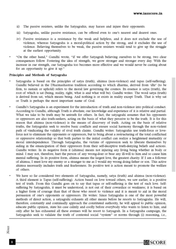 Piyush Chaubey PSIR Notes GS Score 2025-26 | 6 Booklets | English Medium | UPSC Study Material