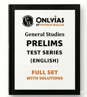 PW Only IAS Prelims Test Series 2026 | 12 Booklets | English Medium | UPSC Study Material