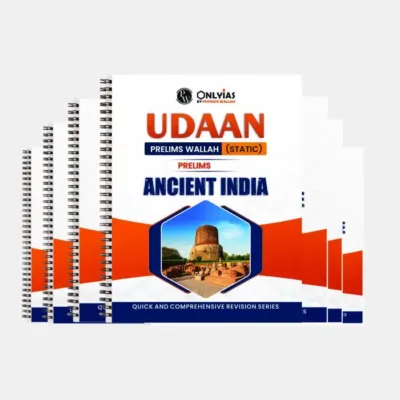 PW Udaan GS Notes 2025-26 | 11 Booklets | English Medium | UPSC Study Material