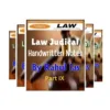 Rahul's IAS Law & Judiciary Notes 2025-26 | 22 Booklets | English Medium | UPSC Study Material