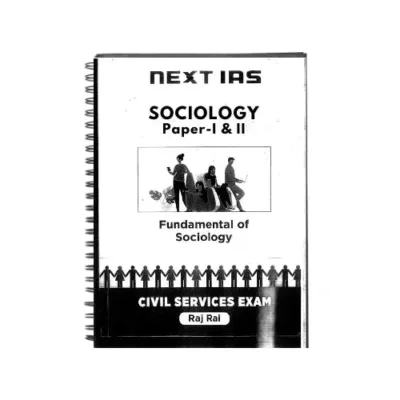 Raj Rai Sociology Notes | Next IAS 2025-26 | 2 Booklets | English Medium | UPSC Study Material