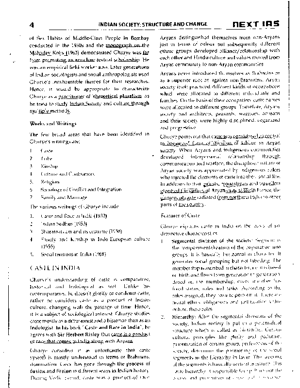 Raj Rai Sociology Notes | Next IAS 2025-26 | 2 Booklets | English Medium | UPSC Study Material
