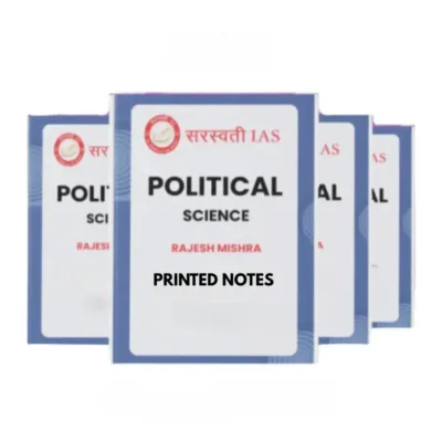 Rajesh Mishra PSIR Notes 2025-26 | Political Science | 5 Booklets | English Medium | UPSC Study Material