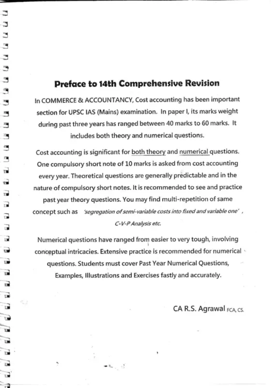 Ranker’s Classes Commerce Optional Notes 2025-26 | 10 Booklets | English Medium | UPSC Study Material