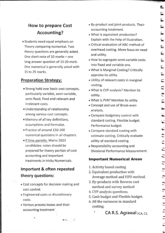 Ranker’s Classes Commerce Optional Notes 2025-26 | 10 Booklets | English Medium | UPSC Study Material