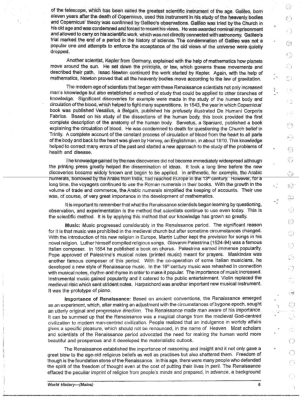 Rau’s IAS History Optional Notes 2025-26 | 6 Booklets | English Medium | UPSC Study Material
