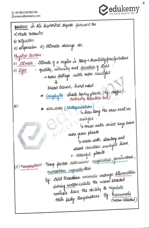 Shabbir Sir Edukemy Geography Optional Notes 2025-26 | 4 Booklets | English Medium | UPSC Study Material