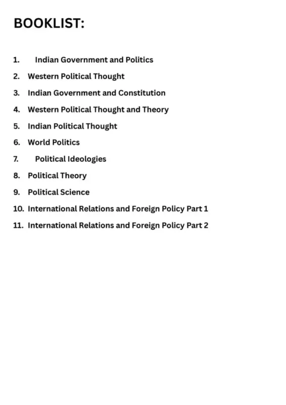 Shubhra Ranjan PSIR Handwritten Class Notes 2025-26 | 11 Booklets | English Medium | UPSC Study Material