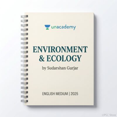 Sudarshan Gurjar Complete Environment & Ecology Notes 2025 | 1 Booklet | English Medium | UPSC Study Material