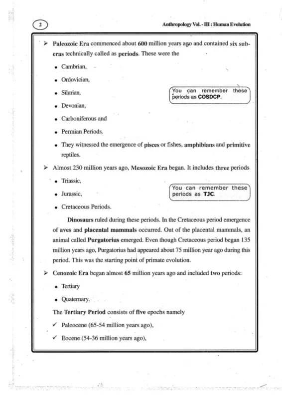 Telugu Akademi Anthropology Notes 2024-25 | 3 Booklets | English Medium | UPSC Study Material