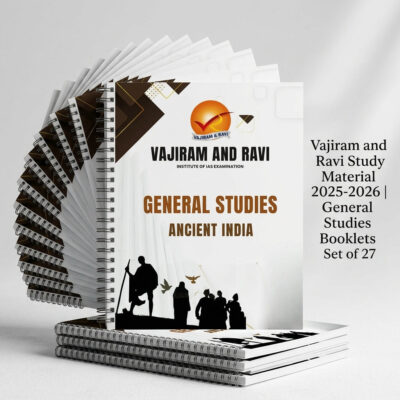 Vajiram and Ravi General Studies Notes 2025-26 | 27 Booklets | English Medium | UPSC Study Material