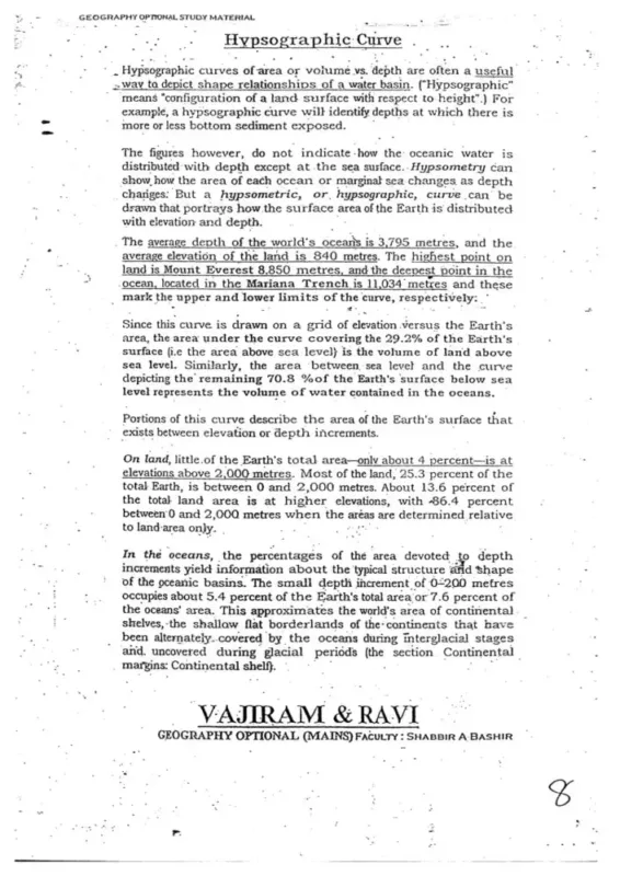 Vajiram & Ravi Geography Optional Notes 2025-26 | 11 Booklets | English Medium | UPSC Study Material