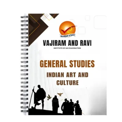 Vajiram Indian Art and Culture Notes 2025-26 | 1 Booklet | English Medium | UPSC Study Material