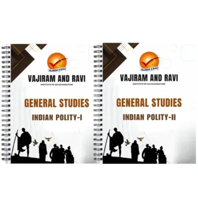 Vajiram & Ravi Indian Polity Notes 2025-26 | 2 Booklets | English Medium | UPSC Study Material