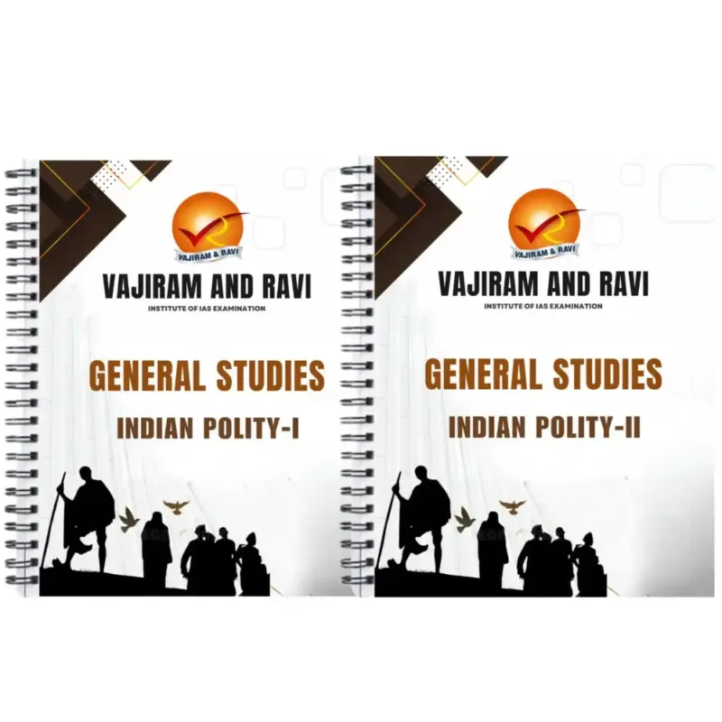 Vajiram Indian Polity Notes 2025-26 — Vajiram and Ravi Indian Polity Notes 2025-26 - English Medium - 2 Booklet Set