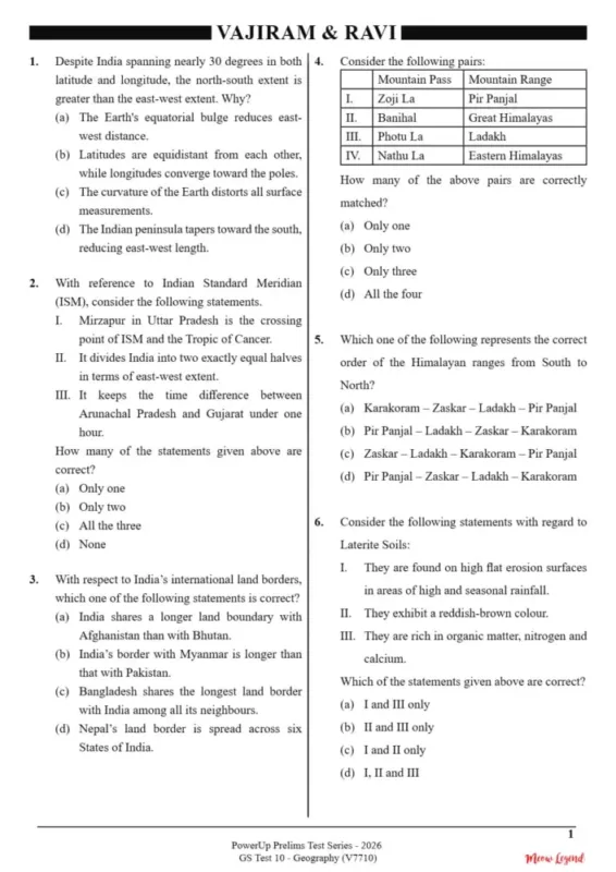 Vajiram & Ravi General Studies Prelims Test Series 2026-27 | 45 Booklets | English Medium | UPSC Study Material