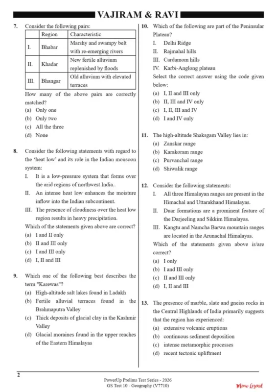 Vajiram & Ravi General Studies Prelims Test Series 2026-27 | 45 Booklets | English Medium | UPSC Study Material