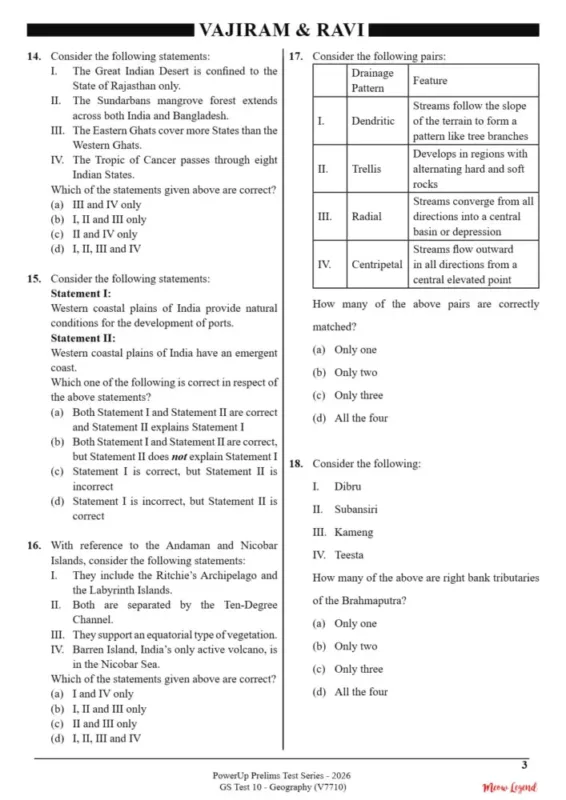Vajiram & Ravi General Studies Prelims Test Series 2026-27 | 45 Booklets | English Medium | UPSC Study Material