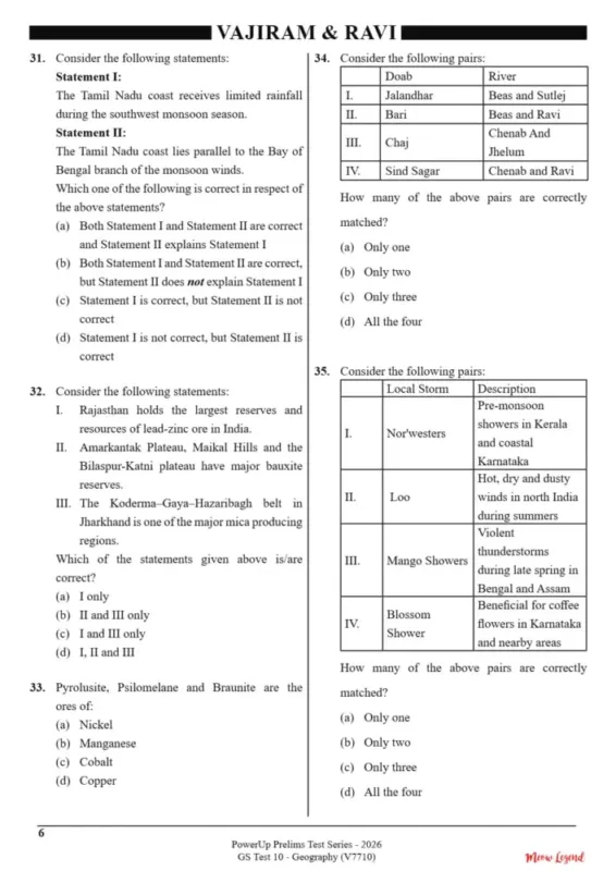 Vajiram & Ravi General Studies Prelims Test Series 2026-27 | 45 Booklets | English Medium | UPSC Study Material
